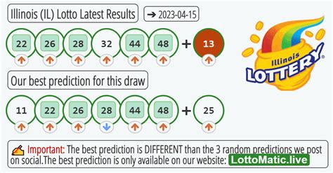 illinois lottery results winning numbers